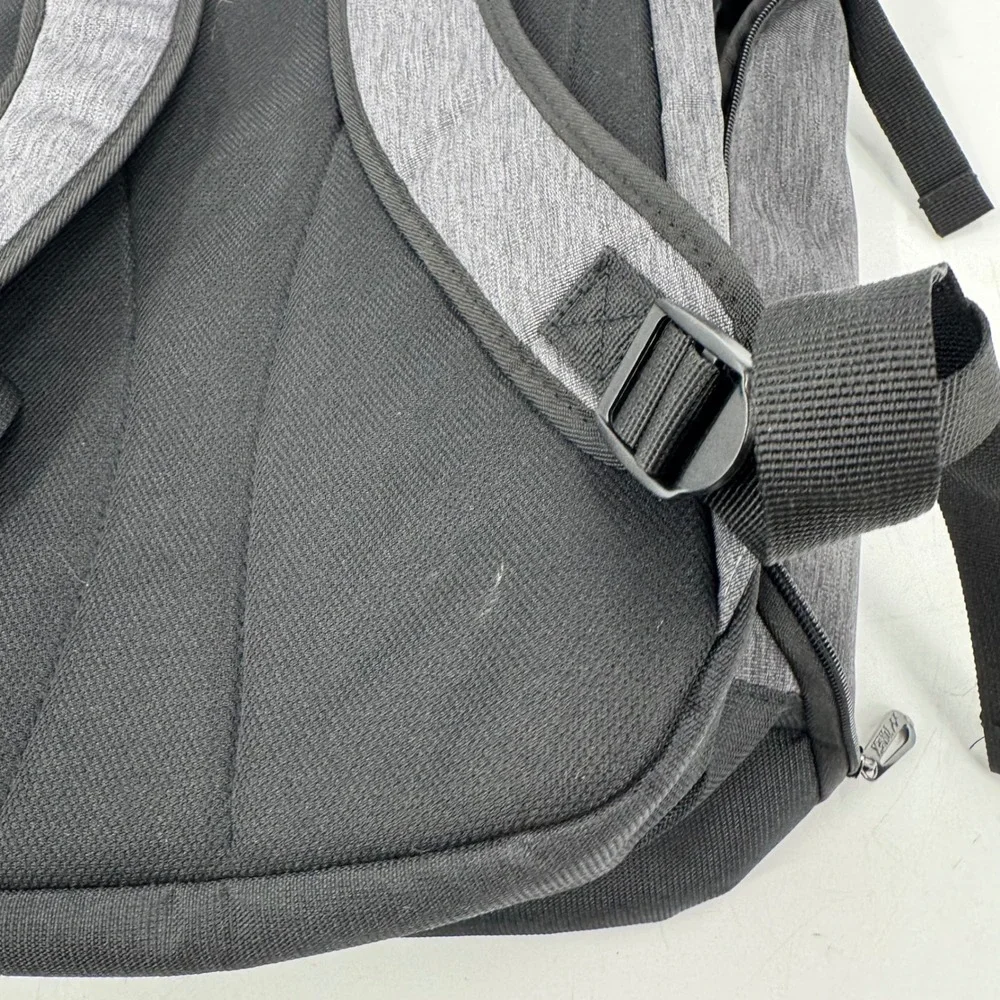 Yonex Dark Grey Roll Top Backpack Bag Sports Travel‎ Rucksack Badminton